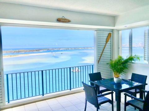 BREAK LEASE- FURNISHED LUXURY WATERFRONT, 2 bed, 2 bath apartment
