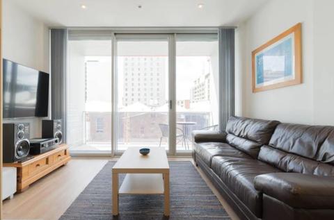 2BR, City CBD. Secure Parking. Rundle st. Ready to Move in Fully Furn